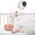 Universal Baby Monitor Mount Shelf Flexible Camera Stand No Drilling for Nursery Baby Monitor Crib Holder Compatible with Baby Monitor Camera with...