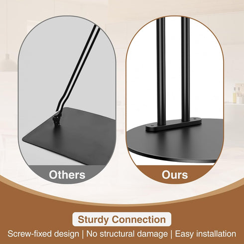Tumbler Lid Organizer 2 Pack(0.79" Width): Holding Up to 11 lids - Metal Holder with 10 Inches of Vertical Space for Kitchen Cabinet Countertop St...