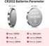 PKUNIN CR2032 Lithium 3V Coin Battery, CR2032 3V Battery for Key Fob, CR2032 Lithium Battery, 2032 Battery 5 Pack...