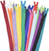 40Pcs 12.5inch Nylon Invisible Zippers Sewing for Tailor Sewing Crafts, Dresses, Skirts, Pillows DIY Crafter's Special (Mixed Color/12.5inch)...
