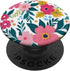 Colorful Blooming Flowers Floral Pattern PopSockets Standard PopGrip...