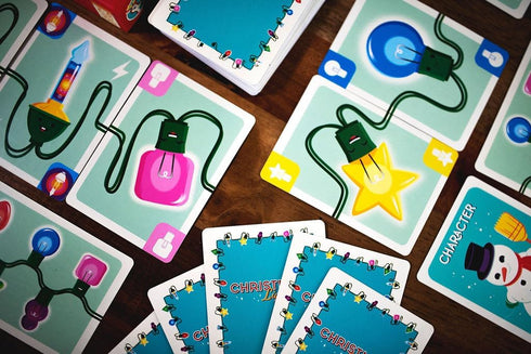 25th Century Games Christmas Lights A Card Game, 13 Different Holiday Festive Themed Games to Play...