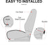surpassme Comfortable Car Seat Covers Universal Front Seat Coves for Car Accessories with Storage Pockets, Padded Car Interior Covers for Automoti...