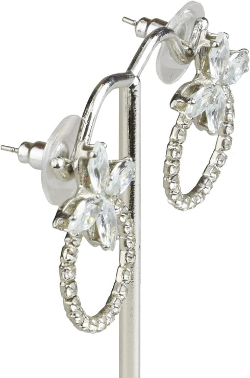MOOCA Enhance Your Jewelry Presentation with the 4 Pcs Set Acrylic Earring Display Stand - Perfect Showcase for Earrings, Countertop T Stand, and ...
