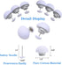 30 Pcs Duvet Pins Comforter Pins Curtain Pins Duvet Clips Affordable Sets,Use as Duvet Donuts,Curtain or Drape Pins,or to Secure Upholstery (White...