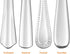 GiveAbay Basics Stainless Steel Dinner Knives with Round Edge, Dishwasher Safe, Pack of 12, Silver...