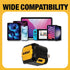 DEWALT 2-Port USB Wall Charger — NeverBlock Worksite Charger — Dual 5V/2.1A Power AC Adapter — Fast Charging Block Cube for iPhone 14 13 12 SE 11P...