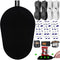 Sliding Mat for Kitchen aid 5-8 Qt Bowl-Lift Stand Mixer,Mixer Mover Slider Mat Pad with 4 Pack Cord Organizers for Appliances,Heat Resistant Mat ...