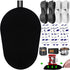 Sliding Mat for Kitchen aid 5-8 Qt Bowl-Lift Stand Mixer,Mixer Mover Slider Mat Pad with 4 Pack Cord Organizers for Appliances,Heat Resistant Mat ...