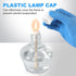 Annhua Alcohol Lamp Burner Alcohol Bunsen Burner 150ML, Glass Alcohol Burner Lab Equipment Heating - 5 Replacement Wicks, 2 Droppers and Funnel...