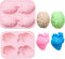 UR URLIFEHALL 2 Pcs Pink Heart Molds Food Grade Brain Fondant Molds Silicone Molds for DIY Chiffon Cake Bakeware...