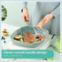 Silicone Fish Spatula Turner Wide Slotted Pancake Spatulas for Nonstick Cookware Pans Omelette Egg Spatula 600°F Heat-Resistant (Green)...