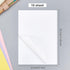 BENECREAT 10Sheet A4 Size White Double Sided Tape Sheets 8.3x11.5 Inch Strong Adhesive Tap Sheet Removable Glue Sheet for Arts Craft Photo Albums ...