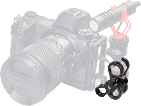 2 PCS x 1" Inch Aluminum Standard Long Ball Clamp Mount for Underwater Diving Light Arm System,Work with Ram Mounts...