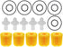 04152-YZZA1 Oil Filter Kit for Toyota Avalon Camry RAV4 Sienna Lexus ES300h ES350 IS200t RX350 RX450h...