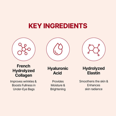 Mega Under Eye Masks (4 Pairs), Wrinkle-Fit Tangle Eye Patch, Korean Eye Mask for Puffiness, Dark Circles, Under Eye Bags, Anti-Wrinkle, Korean Sk...