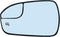 Driver Left Side Mirror Replacement for 2013 2014 2015 2016 2017 2018 2019 2020 Ford Fusion Side Mirror Glass - Side View Heated Convex Mirror wit...