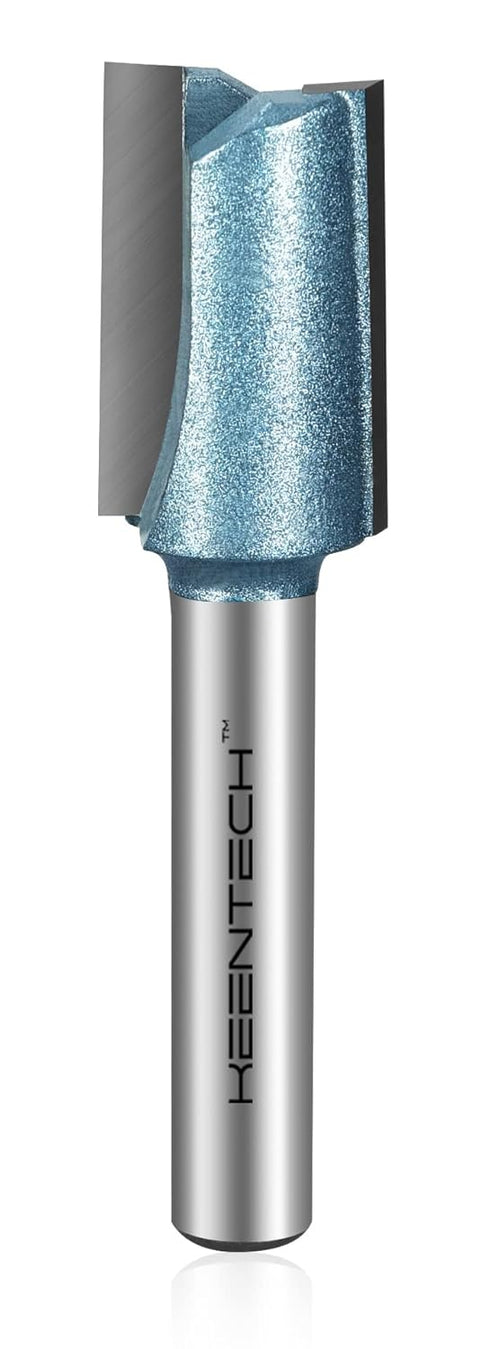 Router Bits, Carbide Tipped Mortising Router Bit for Making Mortises, Industrial Grade Cutting Tools for Woodworking (1/4 Inch Shank x 1/2 Inch Di...
