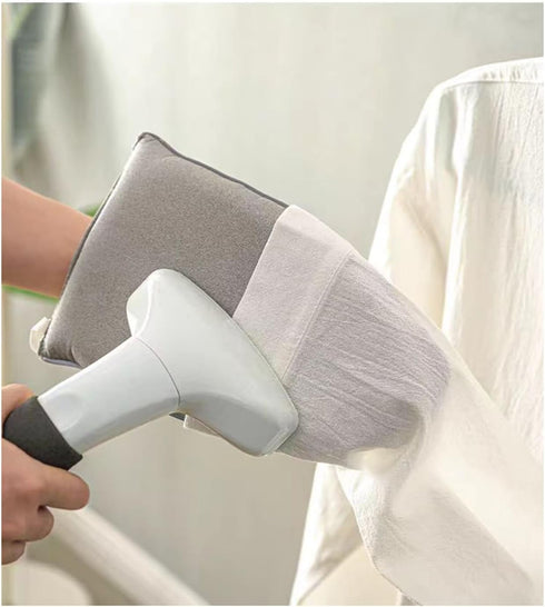 Garment Steamer Ironing Gloves, Anti Steam Handheld Ironing Pad, Heat Resistant Garment Steamer Mitt, Durable Protective Ironing Glove for Garment...