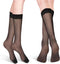 5 Pair Sheer Knee High Stockings, Black Knee High Socks With Reinforced Toe, 20D Elastic Nylon Stockings for Women...