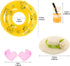 Mini 5.3 inch Doll Clothes and Accessories 6 Beach Swimsuits 3 Dresses with 2 Swimming Rings 2 Drinks 2 Hats 2 Glasses 2 Shoes...