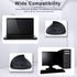 Left-Handed Mouse,2.4GHz Ergonomic Vertical DPI 800/1200/1600 Wireless Mouse with USB Receiver for Small Hand,Black...