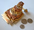 Sri Meru Yantra, Shree Chakra, Maha Meru in Astadhatu Size 3" Inch - Spiritual Powers, Vaastu Dosh, Prosperity - 3D...