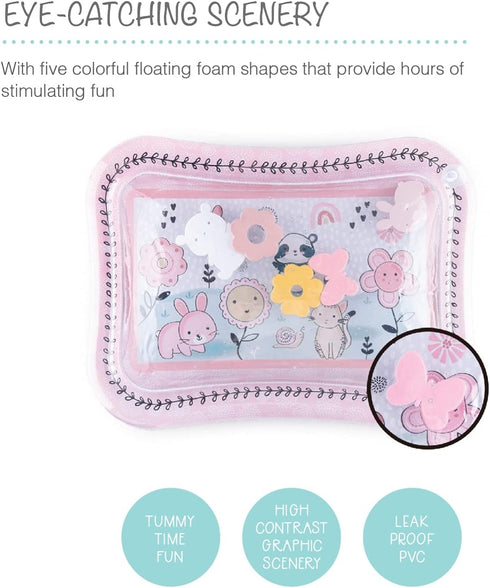 The Peanutshell Tummy Time Water Play Mat for Babies, Inflatable Sensory Developmental Toy, Newborn & Infant Baby Toys 0-6 Months, New Born Baby E...