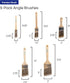 Pro Grade - Paint Brushes - 5 Pack Variety Angle Paint Brushes...