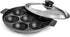 D&Y Aluminium Non Stick Cookware Gas Stove Compatible Appam Patra Paniyarakkal Appam Pan Appa Chetty Paniyaram Pan with Lid Pancake Pop Maker Tako...