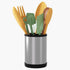 kitchen utensil rack oversized shovel spoon storage rack kitchen countertop cutlery cooking storage rack stainless steel 360 degree rotating weigh...