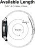 iiteeology Compatible for Samsung Galaxy Watch Bands 46mm, Galaxy Watch 3 Bands 45mm, Stainless Steel Band for Samsung Galaxy Watch SM-800 Smart W...