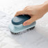 Cleaning Brush Household Small Laundry Brush for Soft Bristle Scrub Clothes Shoe Underwear Fabric Hand Cleaning Brush Pack of 2 Blue...