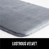 GORILLA GRIP Memory Foam Bath Rugs, Soft Absorbent Velvet Bathroom Mats, Durable Dots on Underside, Machine Washable Bathmat, Carpet Rug Room Deco...