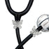 2 Pack Bling Butterfly Stethoscope Charms for Doctor Nurse, Stethoscope Id Name Tag with Bling Silvery Rhinestones...