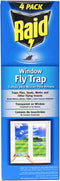 Raid Window Fly Traps, 4 Traps...