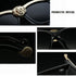 Dollger Square Oversized Sunglasses Flat Top Thick Plastic Super Dark Gangster Luxury Shades 57mm...