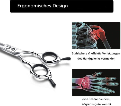 Grooming Pet Shear, 6.5 Inch Downword Curved Scissors, Curved Shears for Cat Shears and Small Dog Shears Or Any Breed Trimming Cuts, Design for Pr...