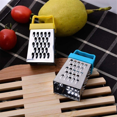 Silver Kitchen Craft Mini 6Cm Four Sided Grater Sturdy and Cost-Effective Beautiful, Kitchen Utensils and Gadgets...