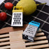 Silver Kitchen Craft Mini 6Cm Four Sided Grater Sturdy and Cost-Effective Beautiful, Kitchen Utensils and Gadgets...