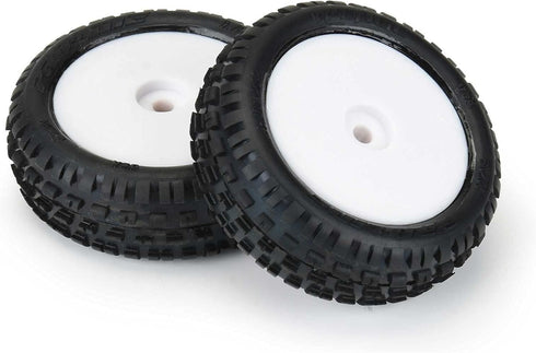 Pro-line Racing Wedge Carpet Tires MTD White Mini-B Front PRO829813 RC Tire...