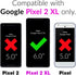 Asuwish Compatible with Google Pixel 2XL Case Tempered Glass Screen Protector Cover and Cell Accessories Slim Silicone Protective Phone Cases for ...