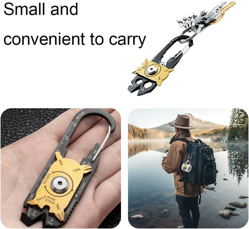 20 in 1 Multitool Creative Wire Cutter Portable Screwdriver for Outdoor Survival Camping Fishing Hiking...