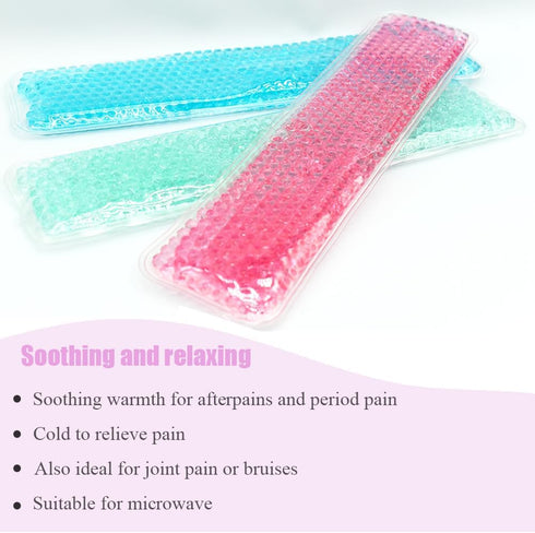 Perineal Cooling Pad, Postpartum Cold Packs Gel Bead Ice Pack Cold Therapy for Women After Pregnancy and Delivery, 2 Ice Pack and 3 Cover (Teal)...
