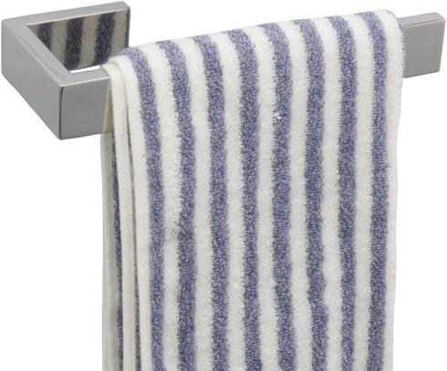 TocTen Hand Towel Holder/Towel Ring - Thicken SUS304 Stainless Steel Bathroom Hand Towel Hanger, 9 Inch Heavy Duty Wall Mounted Towel Rack, Square...