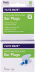 Flents Reusable Ear Plugs, Ideal for Flying And Mountain Driving, Reduces Pressure And Background Noise, 1 Pair With Travel Size Case, Easy Use Wi...