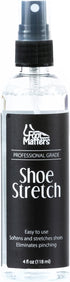 FOOTMATTERS Shoe Stretch Spray – Professional Shoe Stretcher - Softener for Leather, Suede, Nubuck, Canvas – 4 oz...