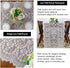 ShinyBeauty Lace-Table-Runner 30x120-Inch White Lace Table Cloth Runner Vintage Lace Table Cover Rustic Runner Party Tablecloth Floral Embroidered...