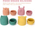 Bath Toys, Squeezable Bathtub Toys for Toddle 6-12-18 Months+, Eco-Friendly Mold Free Silicone Bath Toys, Baby Shower Toys for Kids 1-3...