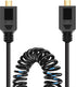 UCEC 11.81"/30cm Coiled Micro HDMI to Micro HDMI Cable for Gopro Cameras Small HD Monitors...